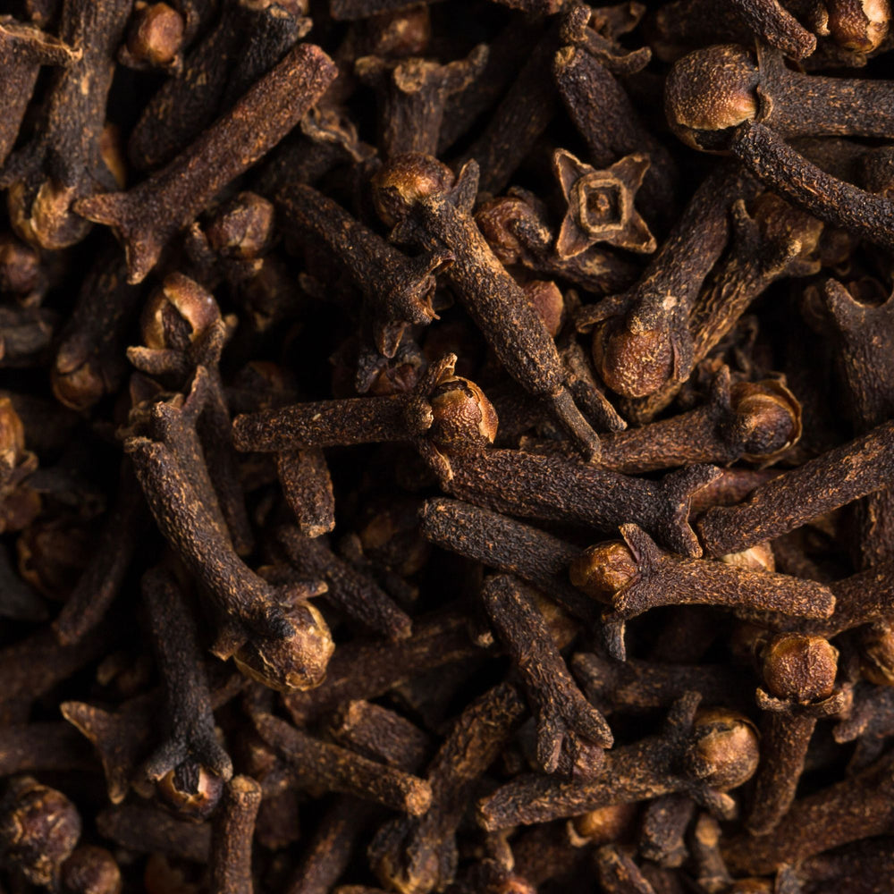 
                      
                        close up of dried clove buds
                      
                    