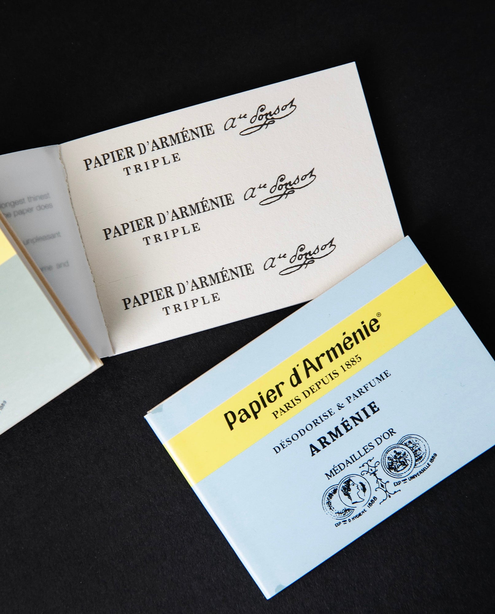 PAPIER D'ARMENIE 1900 BOX With 12 Booklets 432 Uses Incense Paper